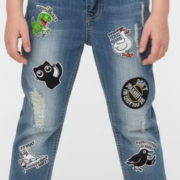 Kid patch pants - Picture 4 of 4